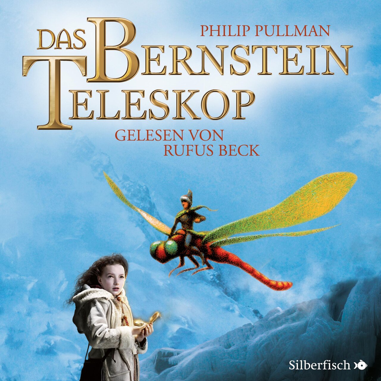 Audiobook cover for The Amber Spyglass