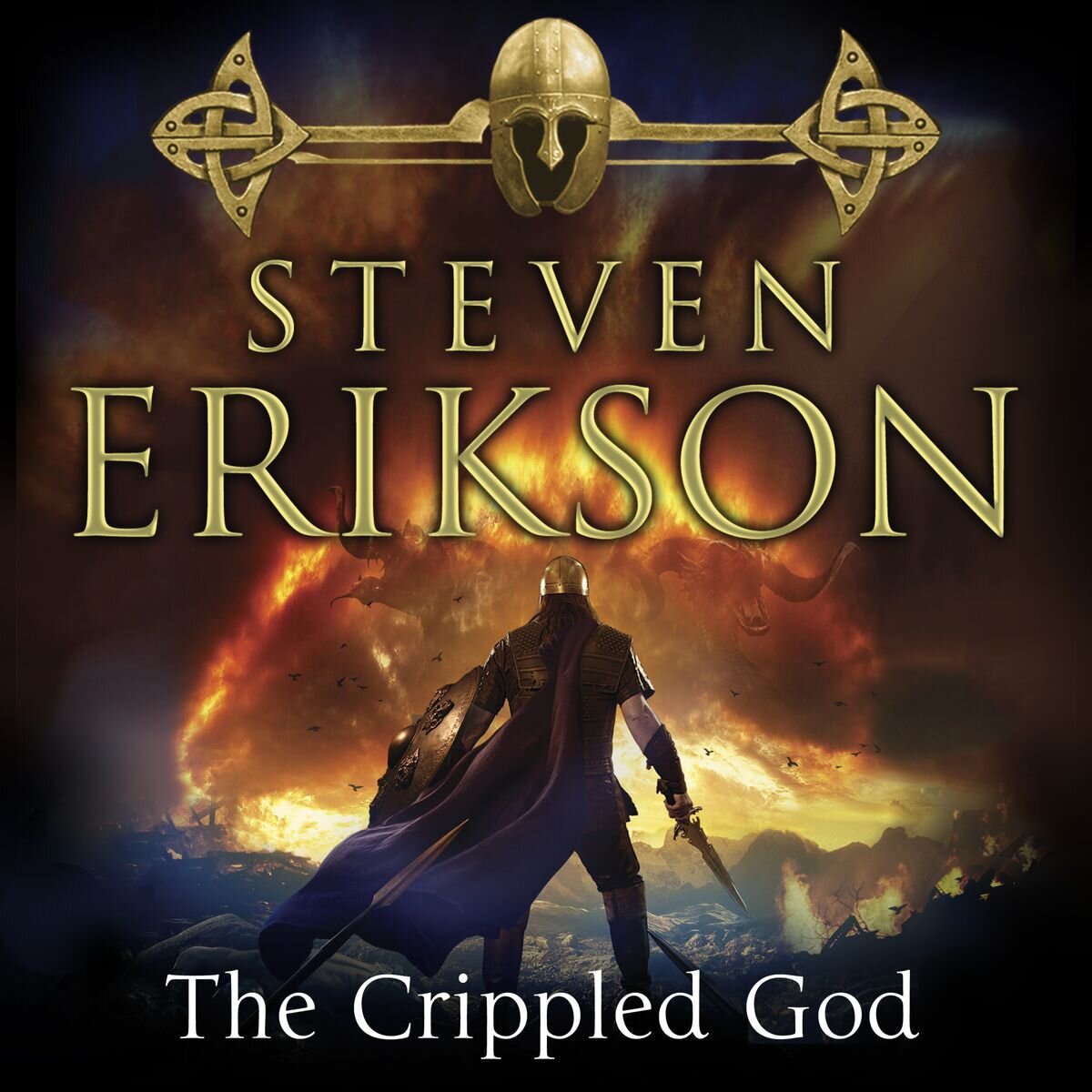 Audiobook cover for The crippled god