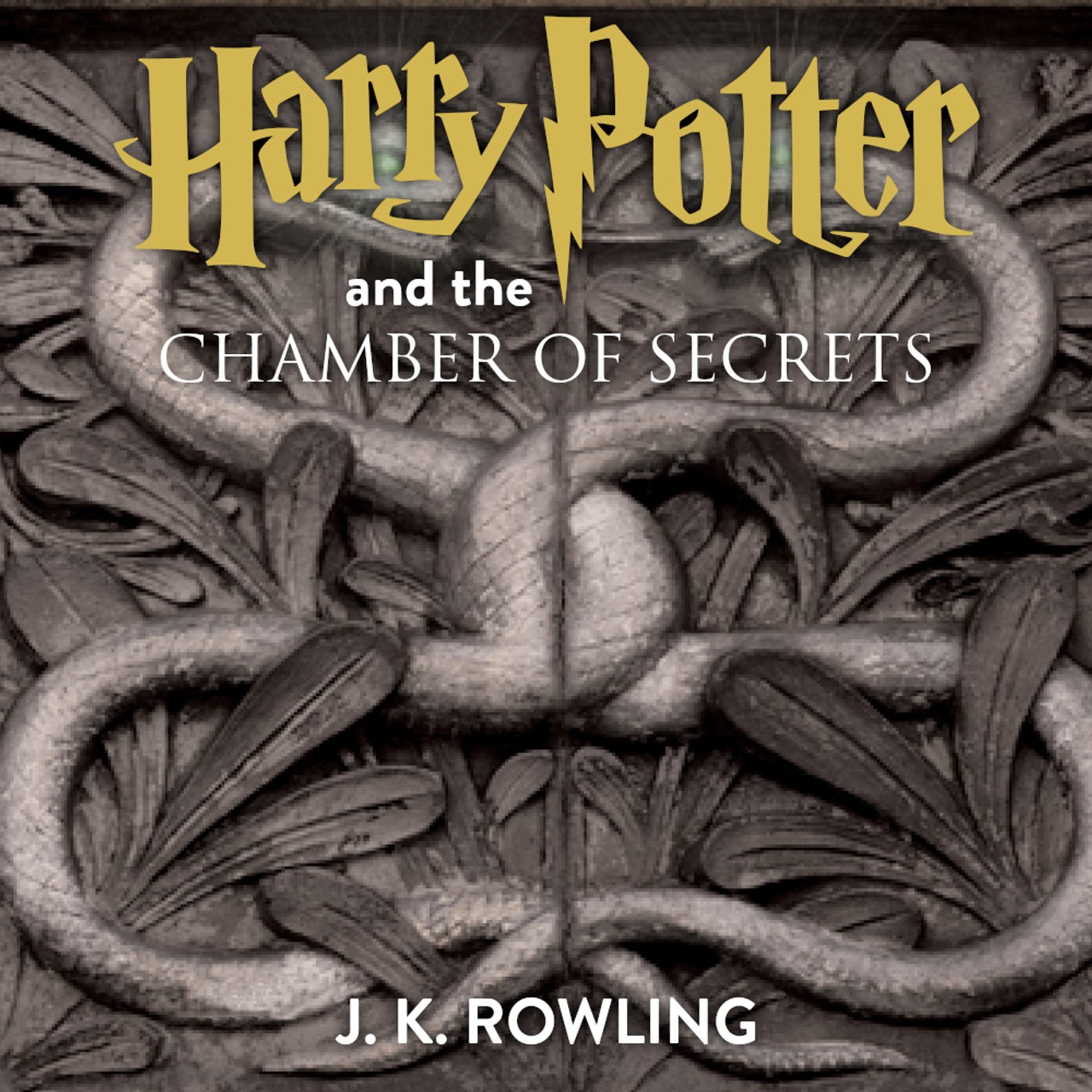 Audiobook cover for Harry Potter and the Chamber of Secrets