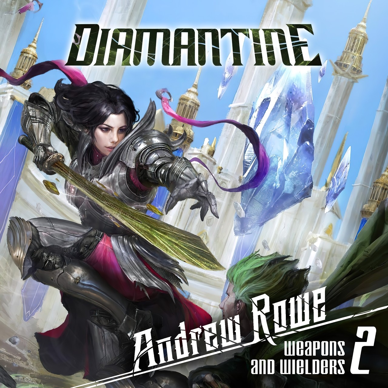 Audiobook cover for Diamantine