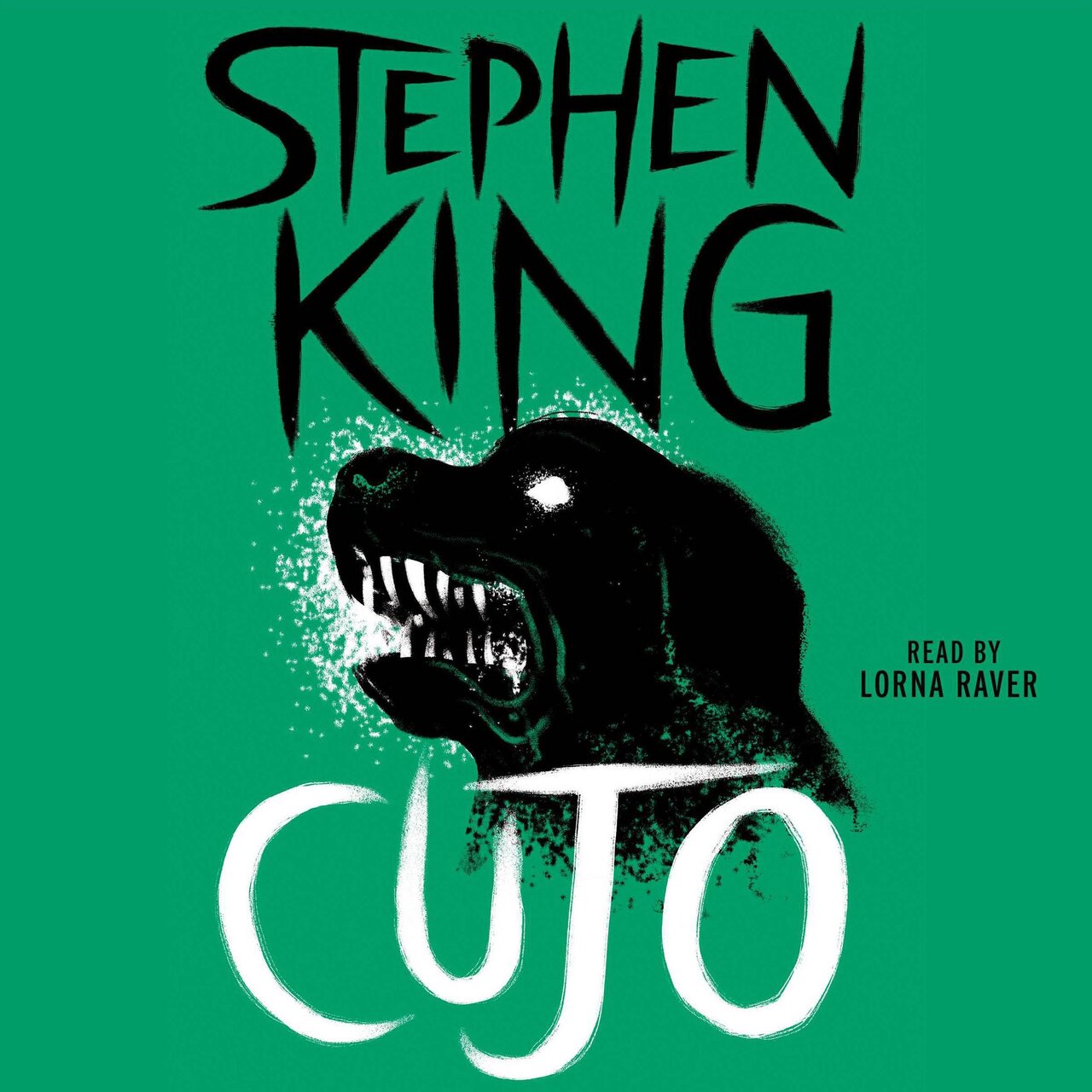 Audiobook cover for Cujo