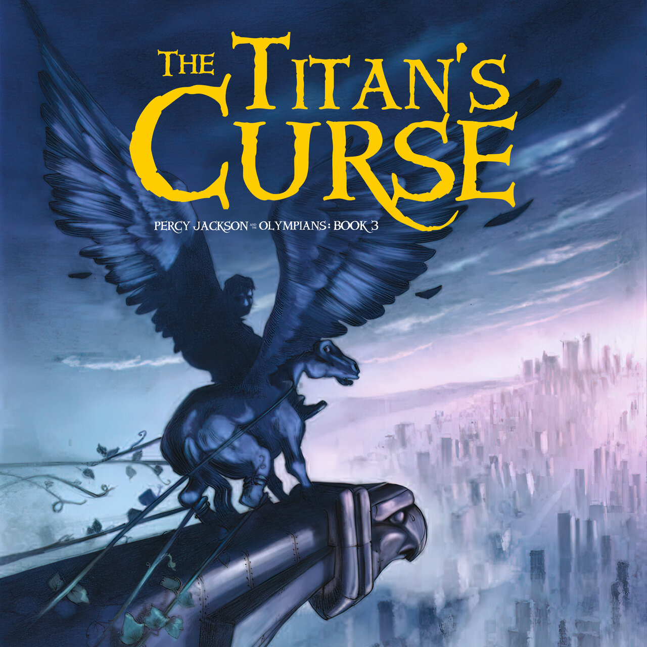 Audiobook cover for The Titan's Curse