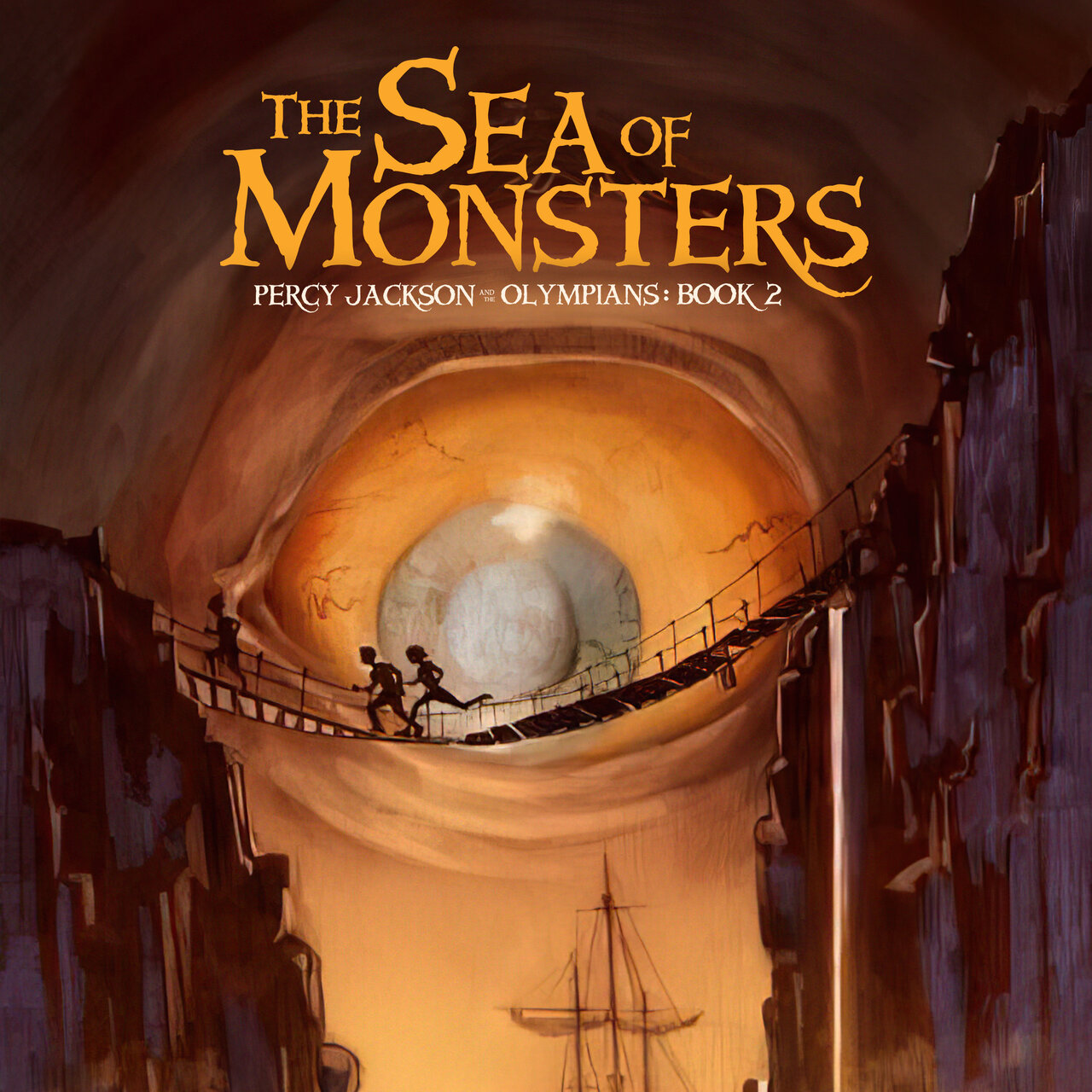 Audiobook cover for The Sea of Monsters