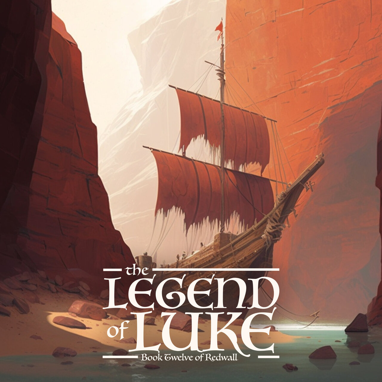 Audiobook cover for The Legend of Luke