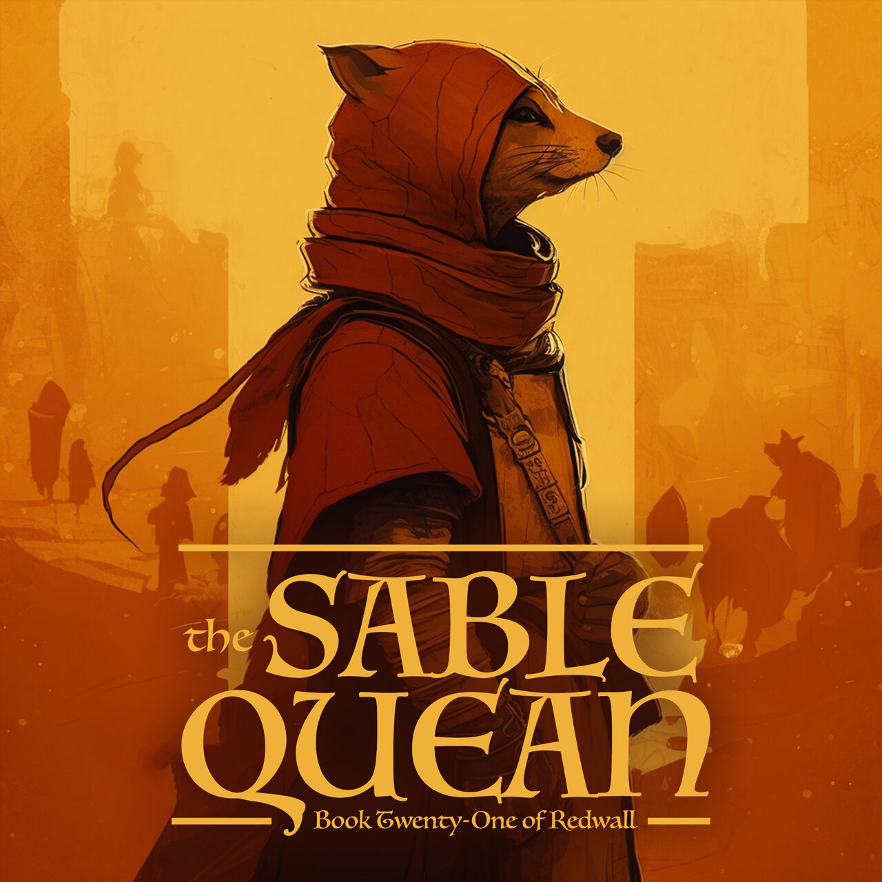 Audiobook cover for The Sable Quean