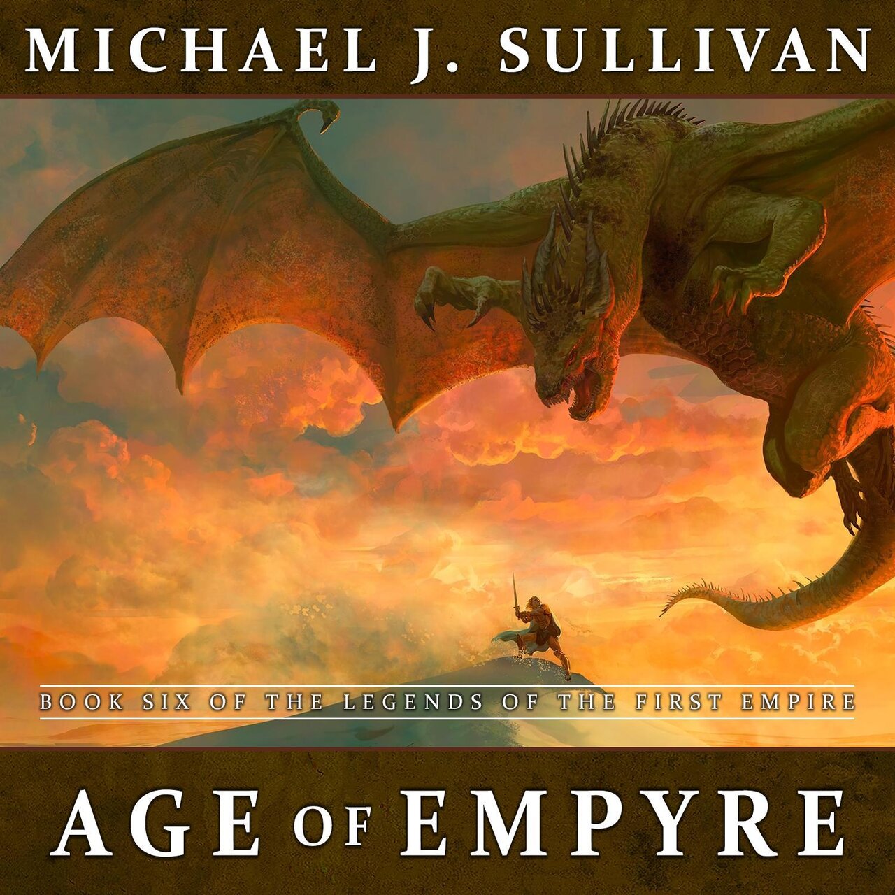 Audiobook cover for Age of Empyre