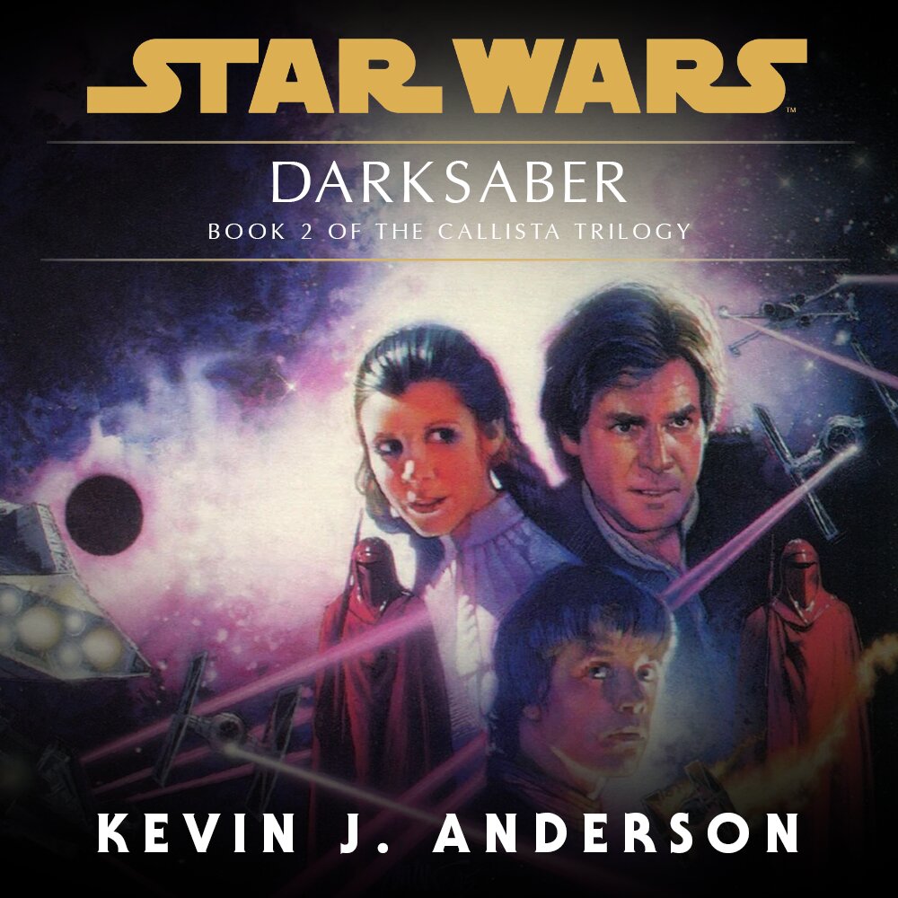 Audiobook cover for Star Wars - Darksaber