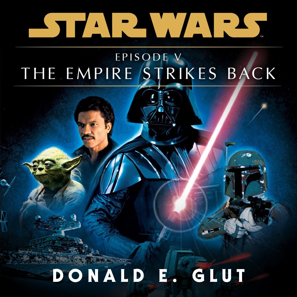 Audiobook cover for Star Wars Episode V - The Empire Strikes Back