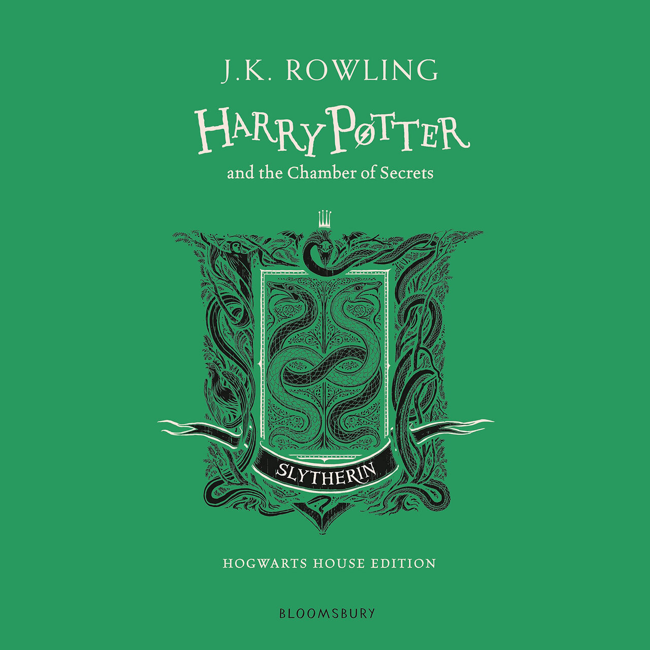 Audiobook cover for Harry Potter and the Chamber of Secrets