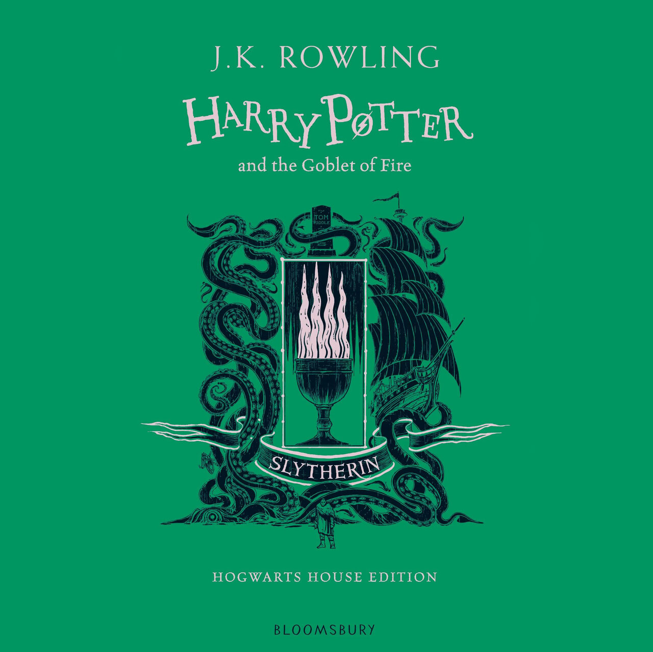 Audiobook cover for Harry Potter and the Goblet of Fire