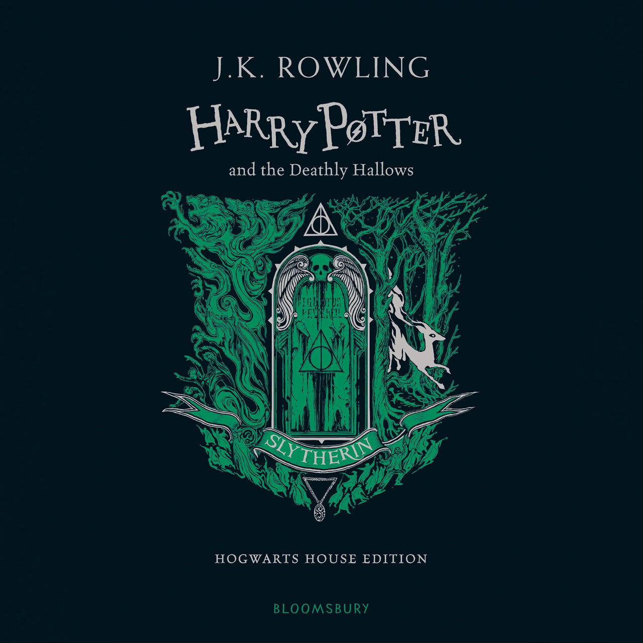 Audiobook cover for Harry Potter and the Deathly Hallows