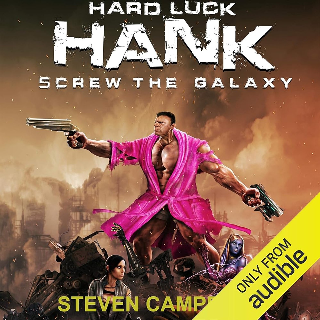 Audiobook cover for Hard Luck Hank