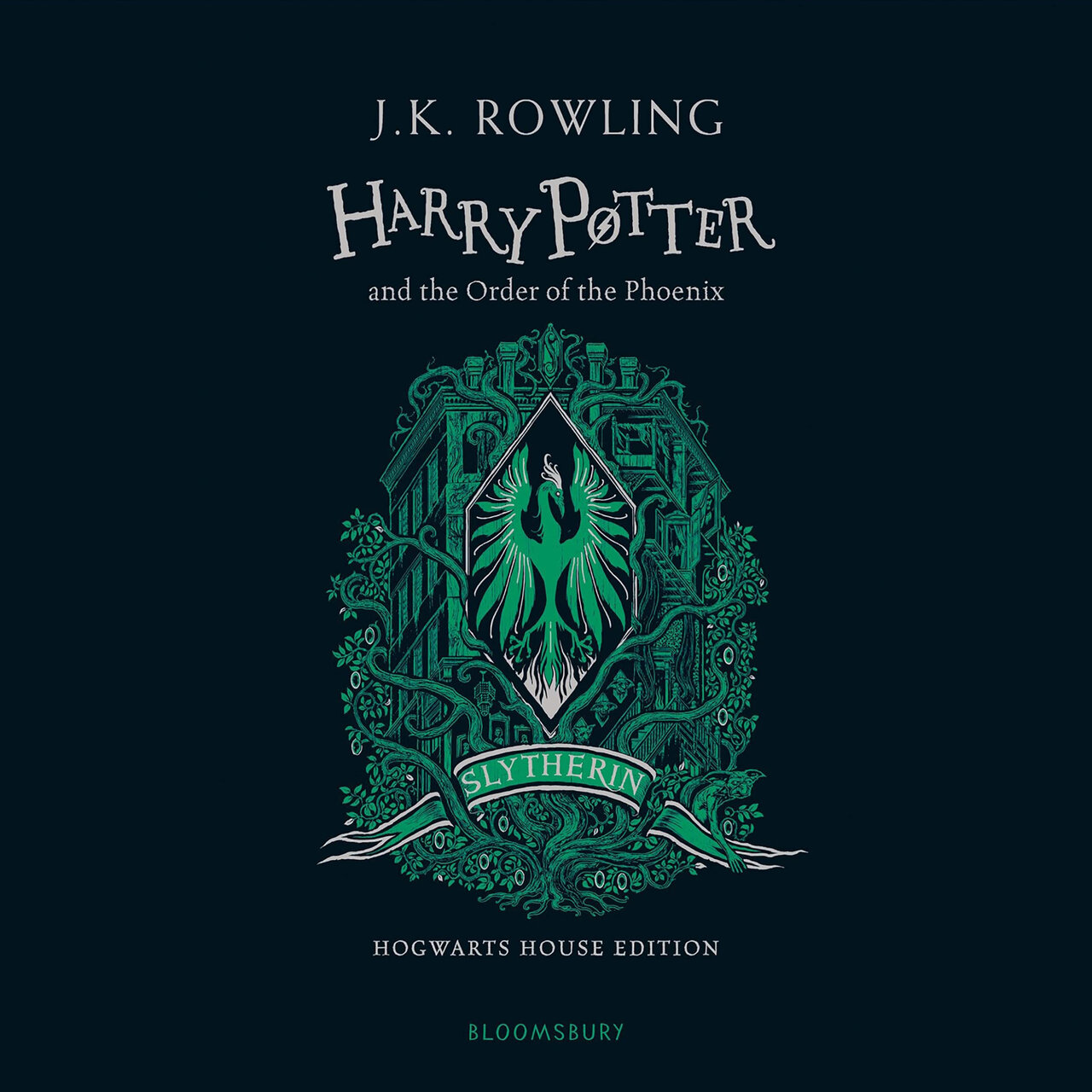 Audiobook cover for Harry Potter and the Order of the Phoenix