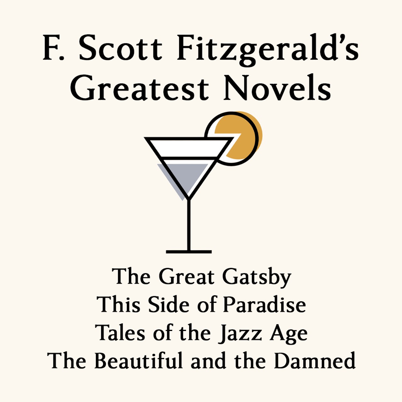 Audiobook cover for F. Scott Fitzgerald Collection