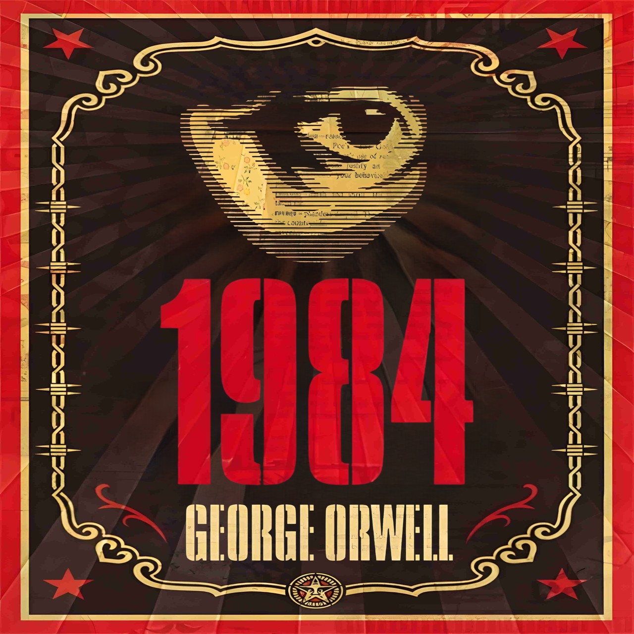 Audiobook cover for Nineteen Eighty-Four