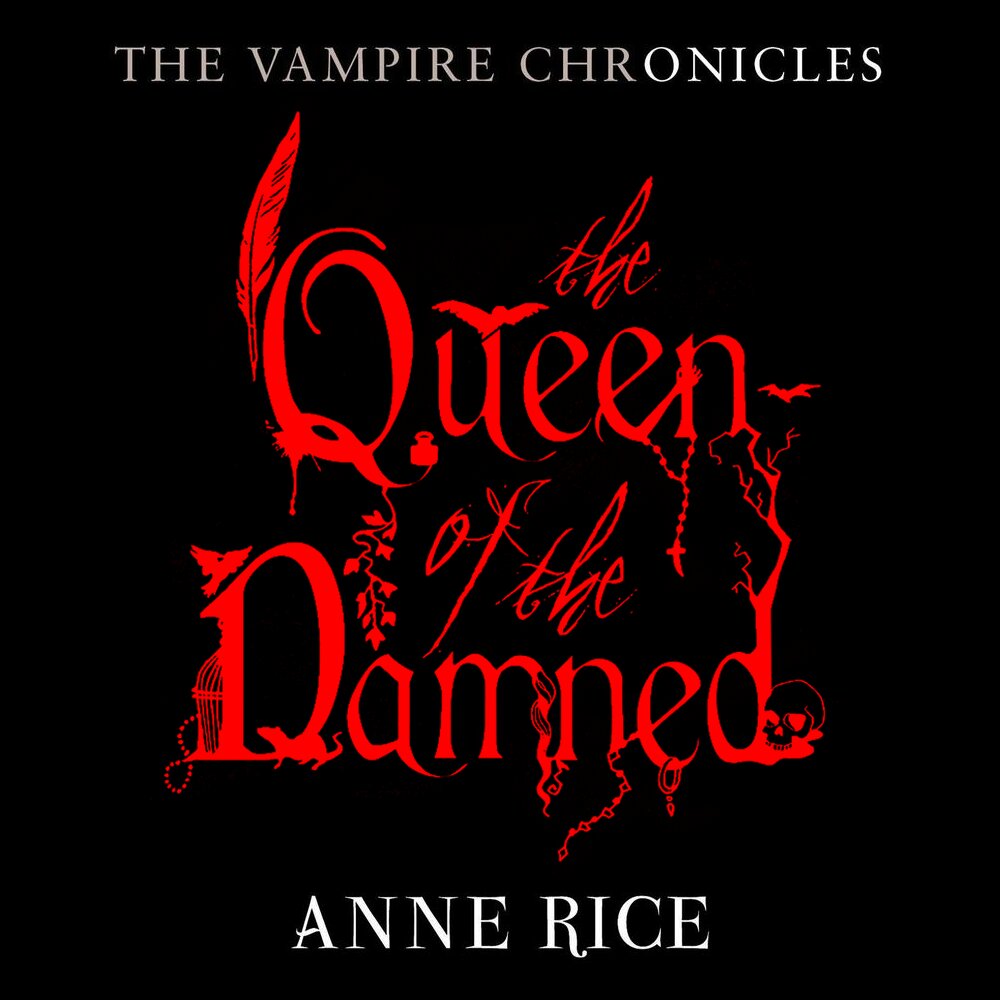 Audiobook cover for The Queen of the Damned