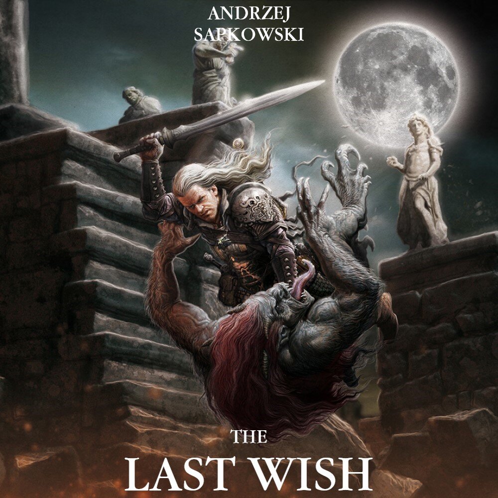 Audiobook cover for Witcher Saga,8 Books Collection Set,the Last Wish