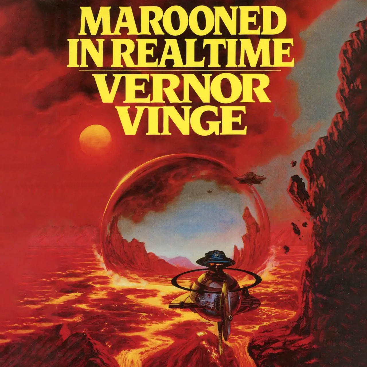 Audiobook cover for Marooned in Realtime