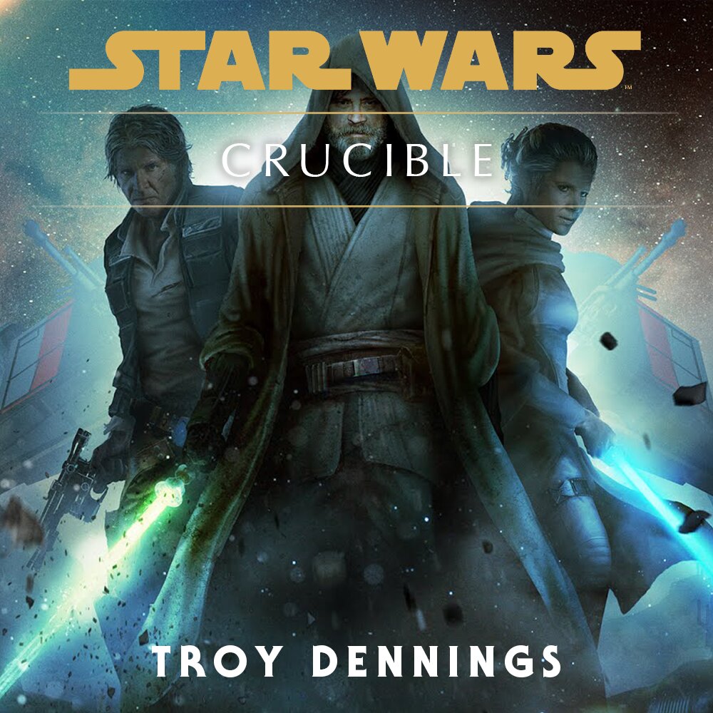 Audiobook cover for Star Wars - Crucible