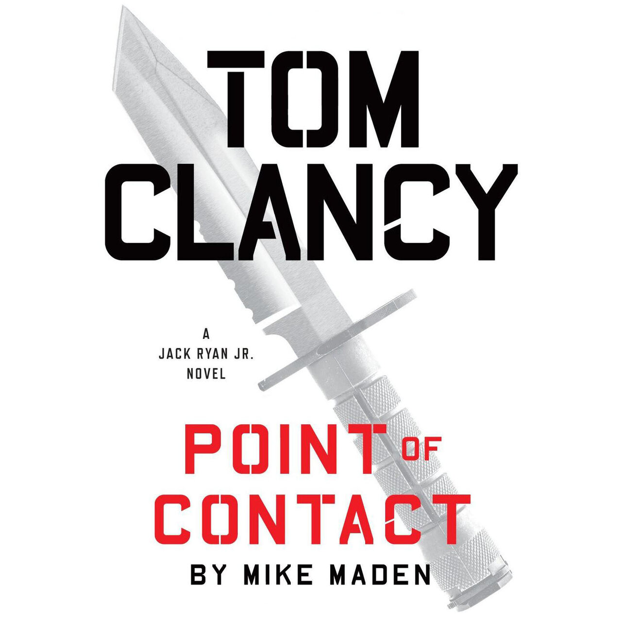 Audiobook cover for Tom Clancy Point of Contact (A Jack Ryan Jr. Novel)