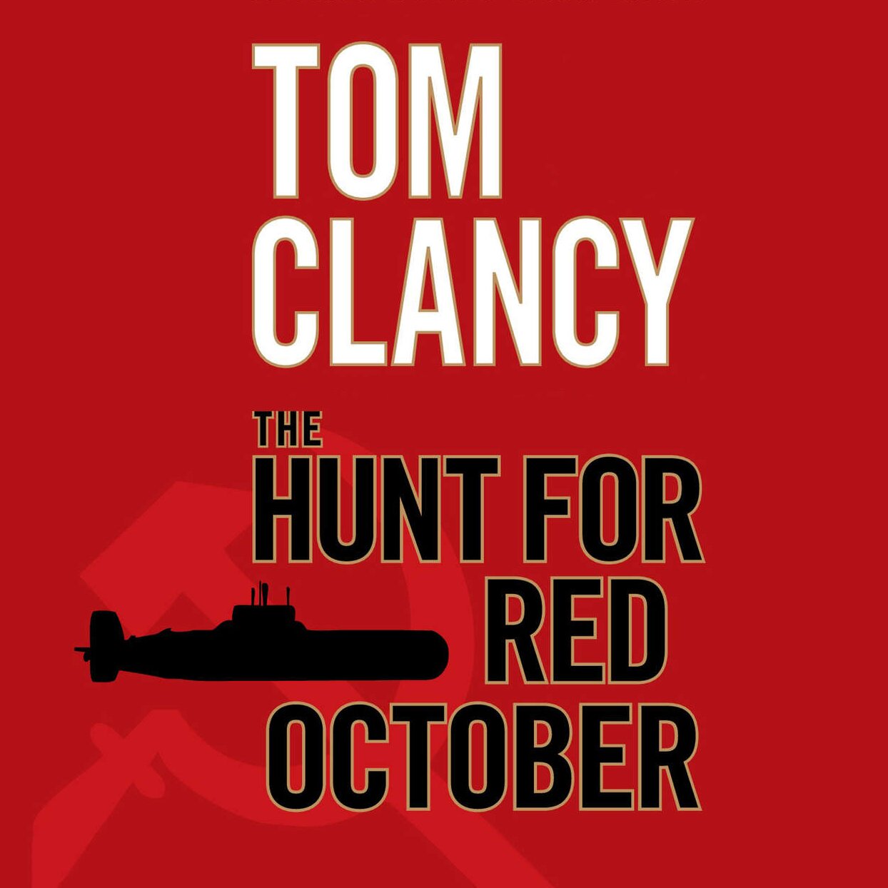 Audiobook cover for The Hunt for Red October