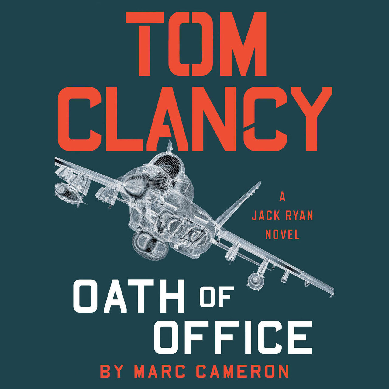 Audiobook cover for Tom Clancy Oath of Office
