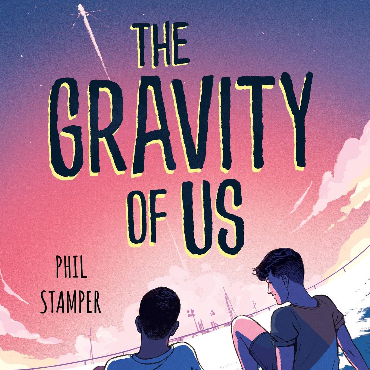 Audiobook cover for The gravity of us