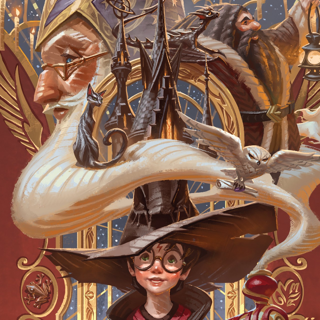 Audiobook cover for Harry Potter and the Philosopher's Stone