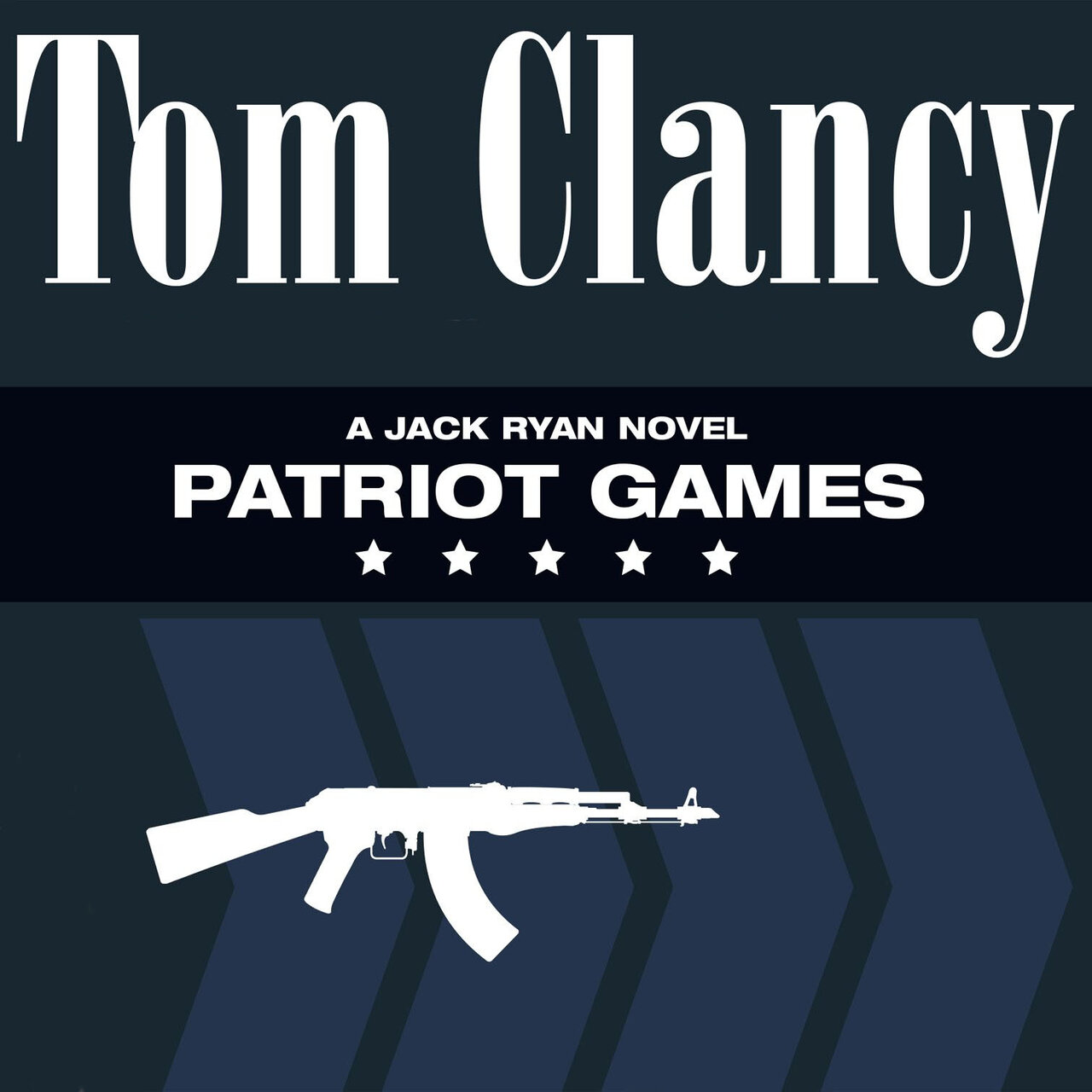 Audiobook cover for Patriot Games (Tom Clancy)
