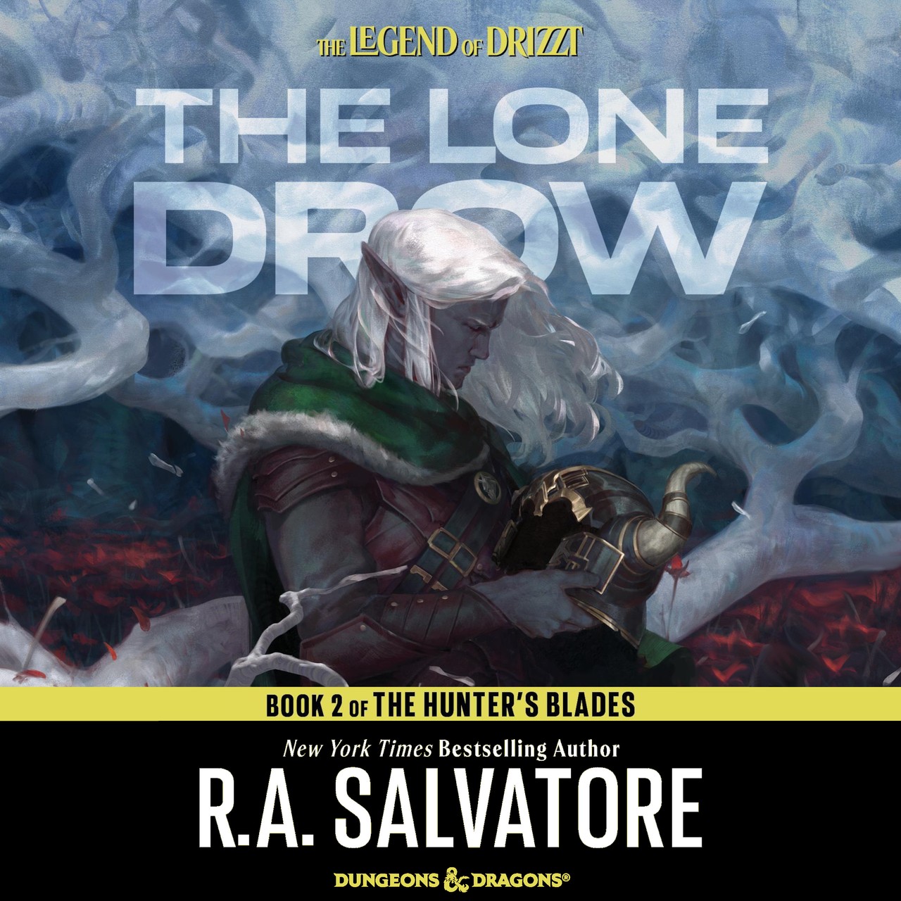Audiobook cover for The Lone Drow