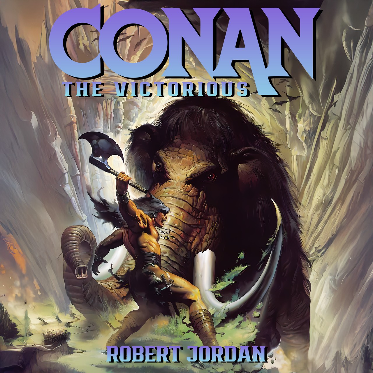 Audiobook cover for Conan the Victorious