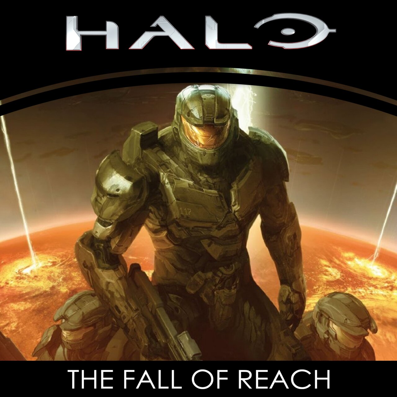 Audiobook cover for Halo: The Fall of Reach