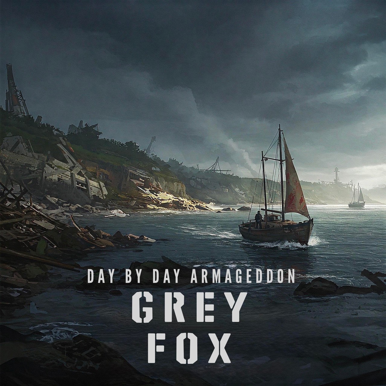 Audiobook cover for Day by Day Armageddon: Grey Fox