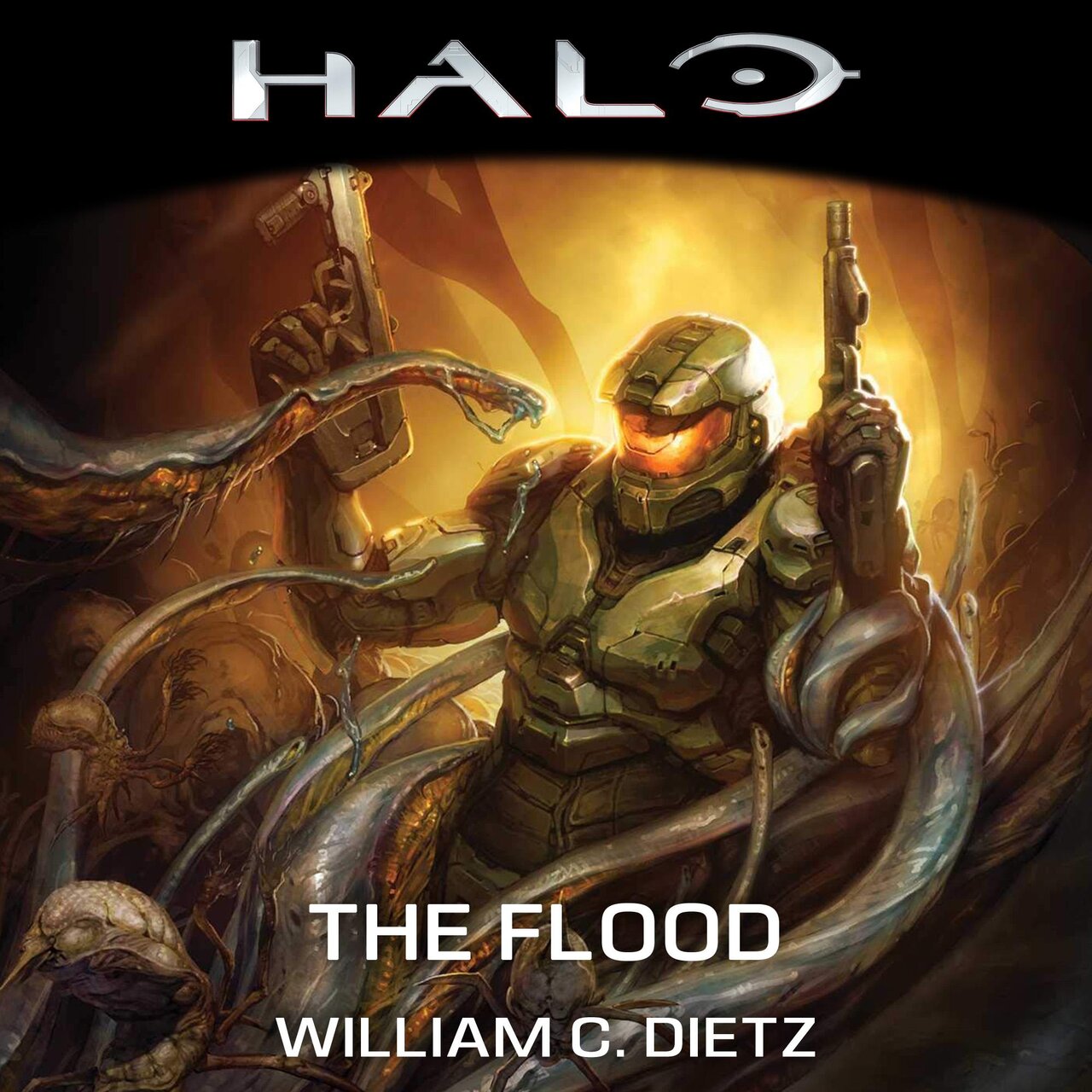 Audiobook cover for Halo: the Flood