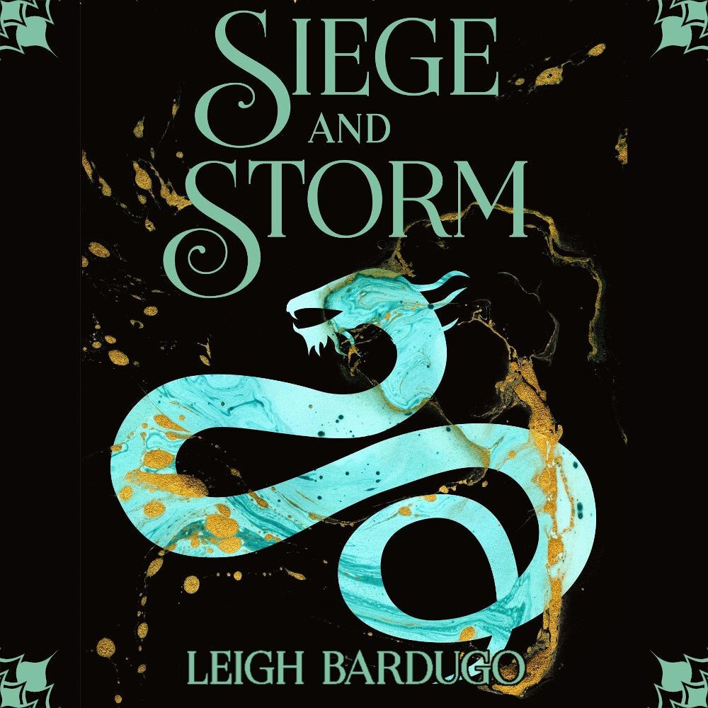Audiobook cover for Siege and Storm