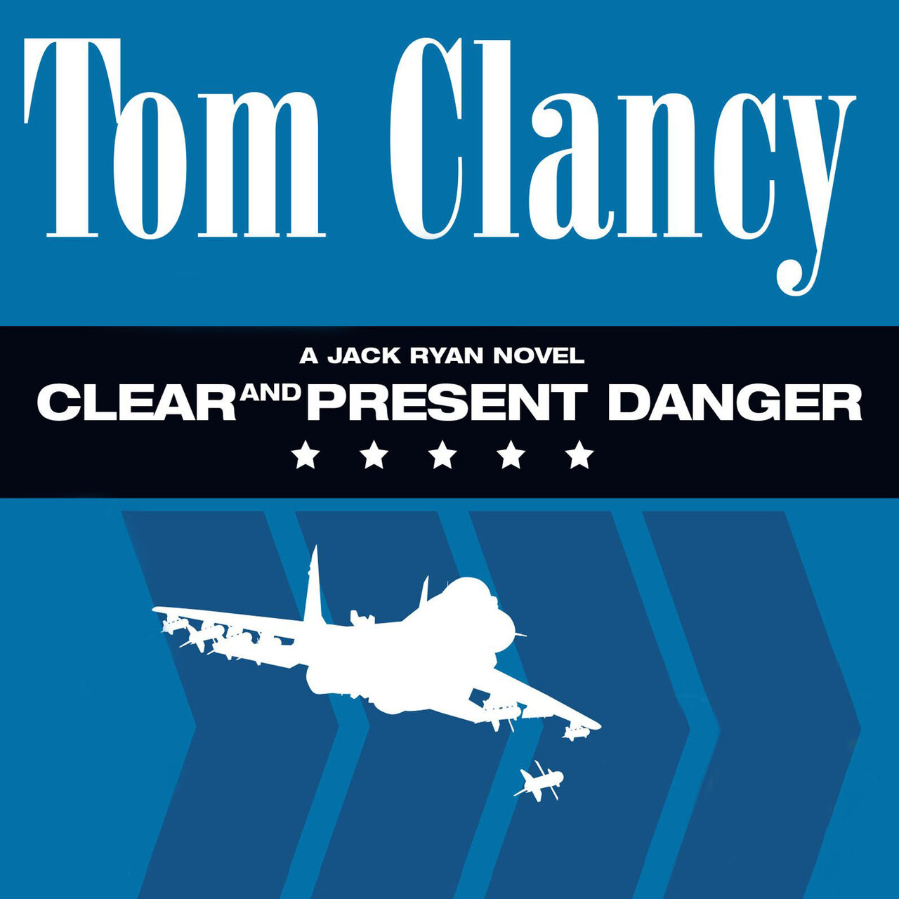 Audiobook cover for Clear and Present Danger