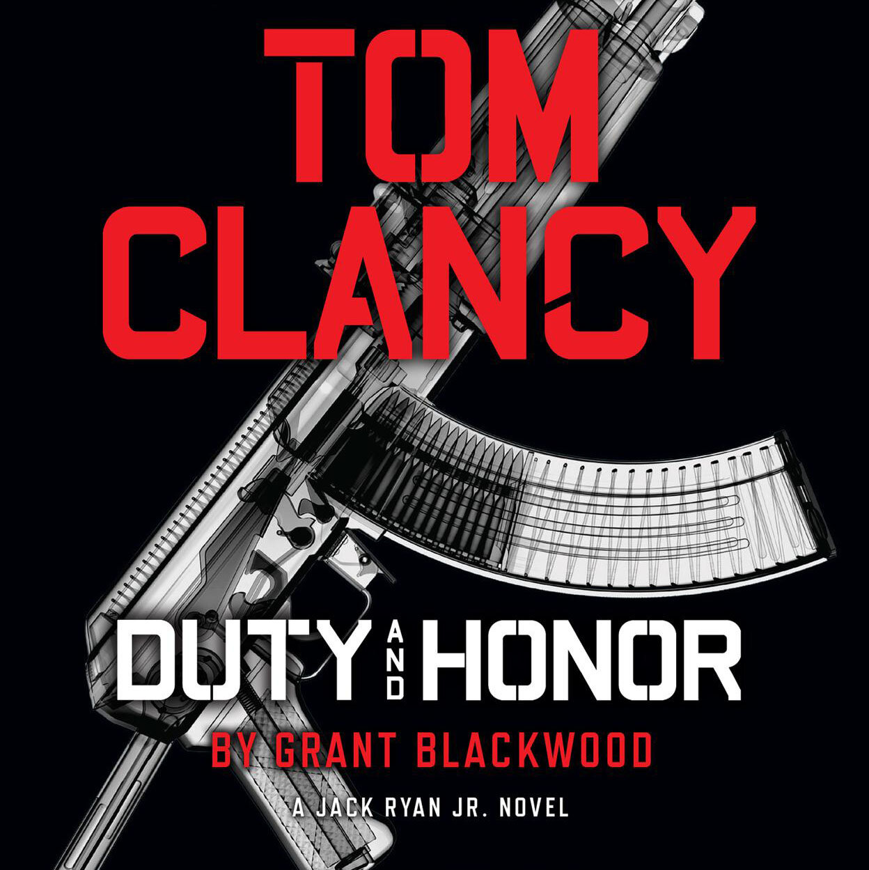 Audiobook cover for Tom Clancy duty and honor