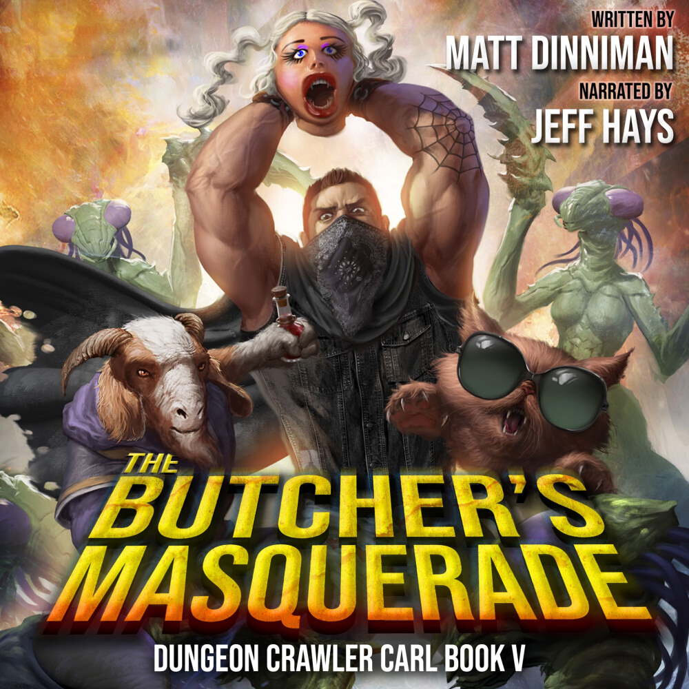 Audiobook cover for The Butcher’s Masquerade
