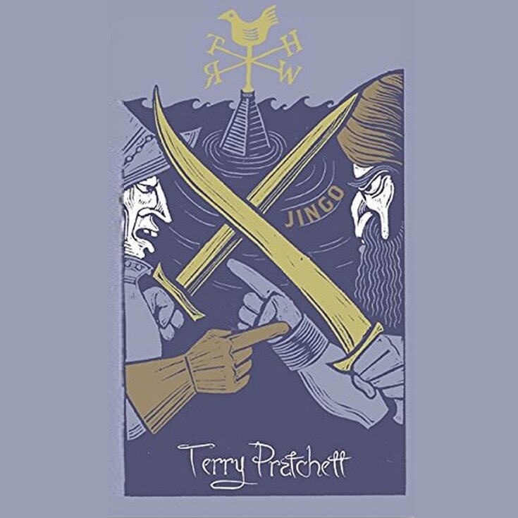 Audiobook cover for By Terry Pratchett Jingo : Discworld