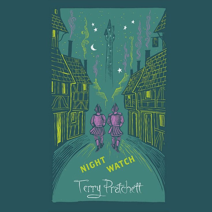Audiobook cover for Terry Pratchett's Night Watch