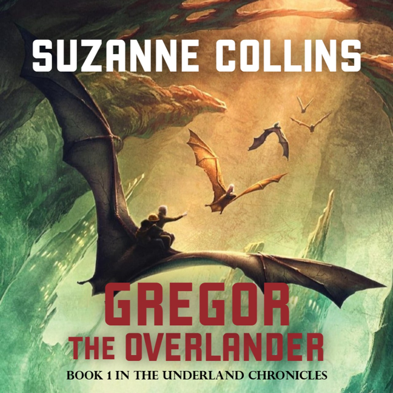 Audiobook cover for Gregor the Overlander