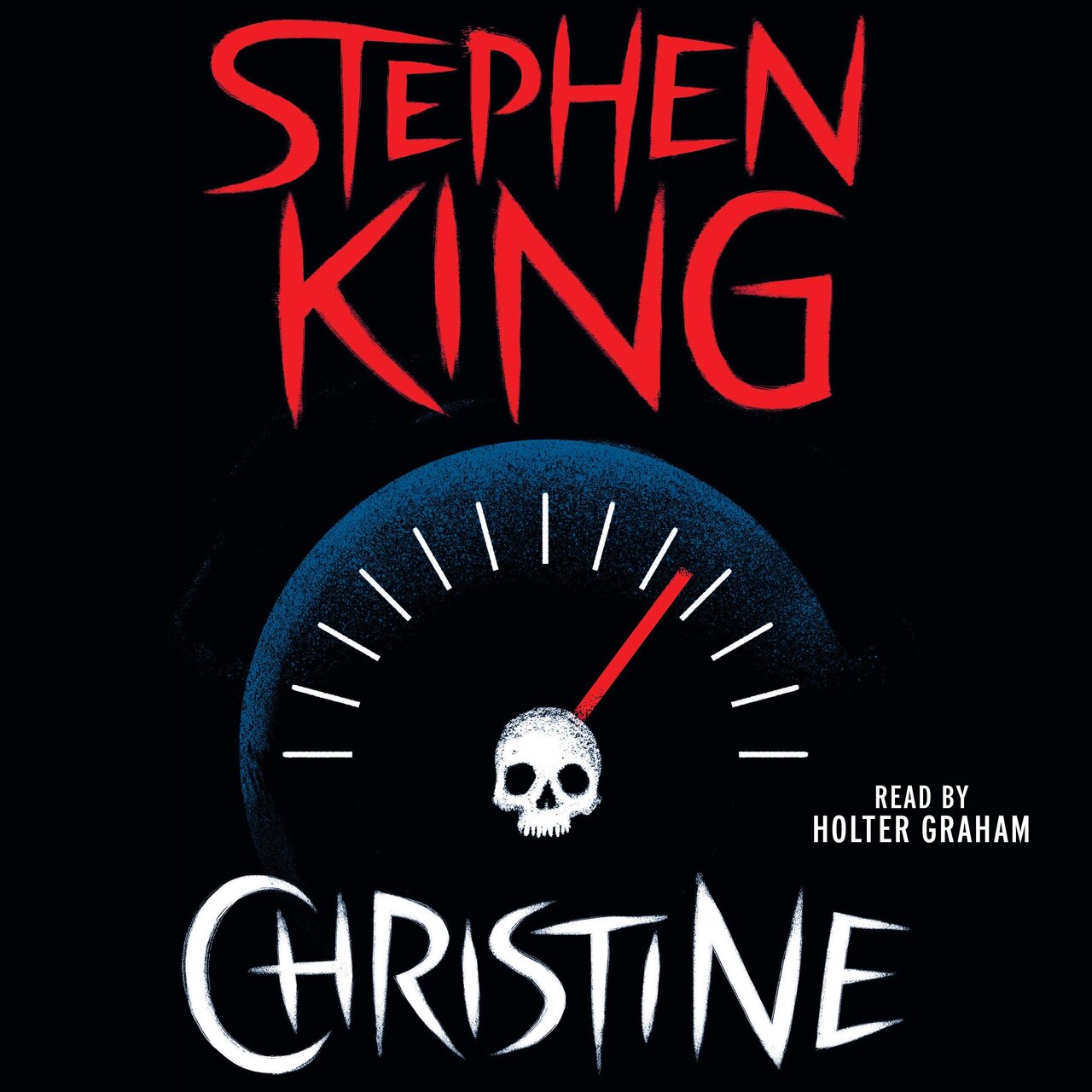 Audiobook cover for Christine