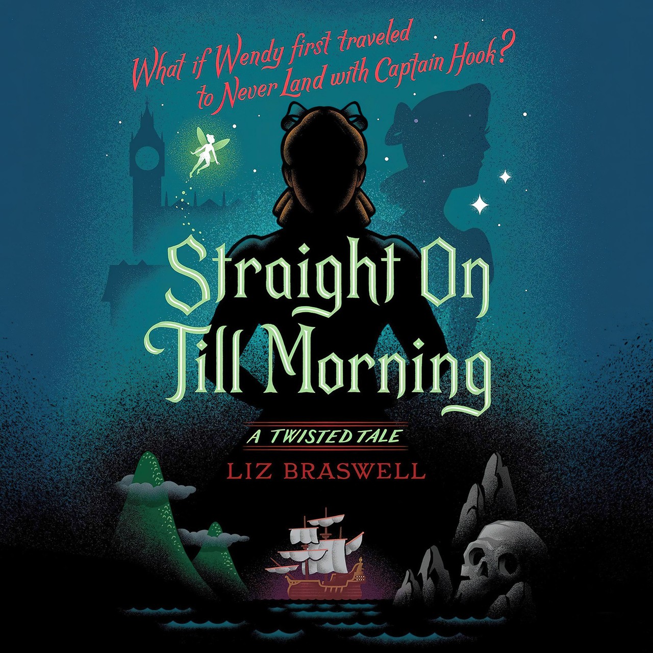 Audiobook cover for Straight on Till Morning: a twisted tale