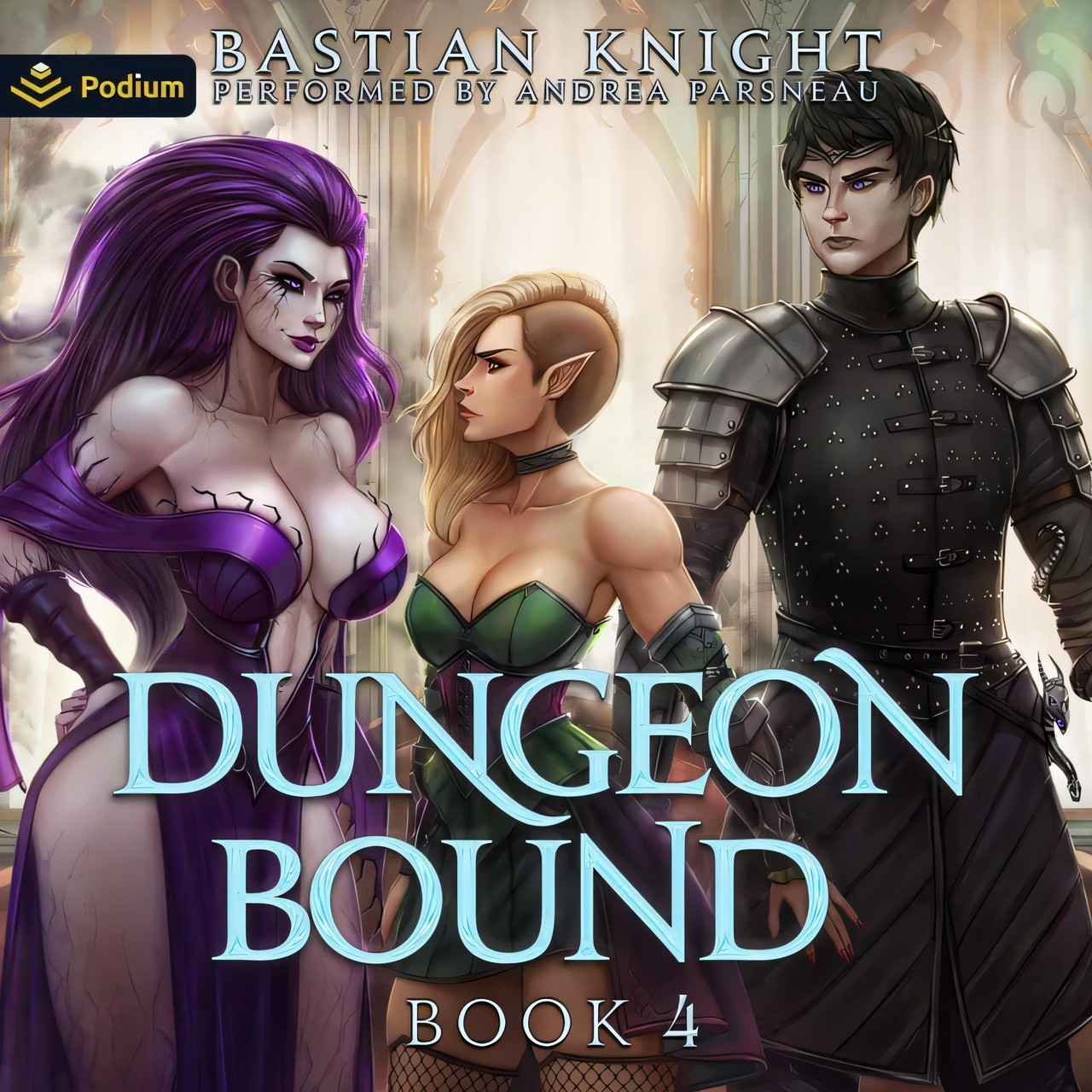 Audiobook cover for A Knight To Remember (Dungeon Singles Night)