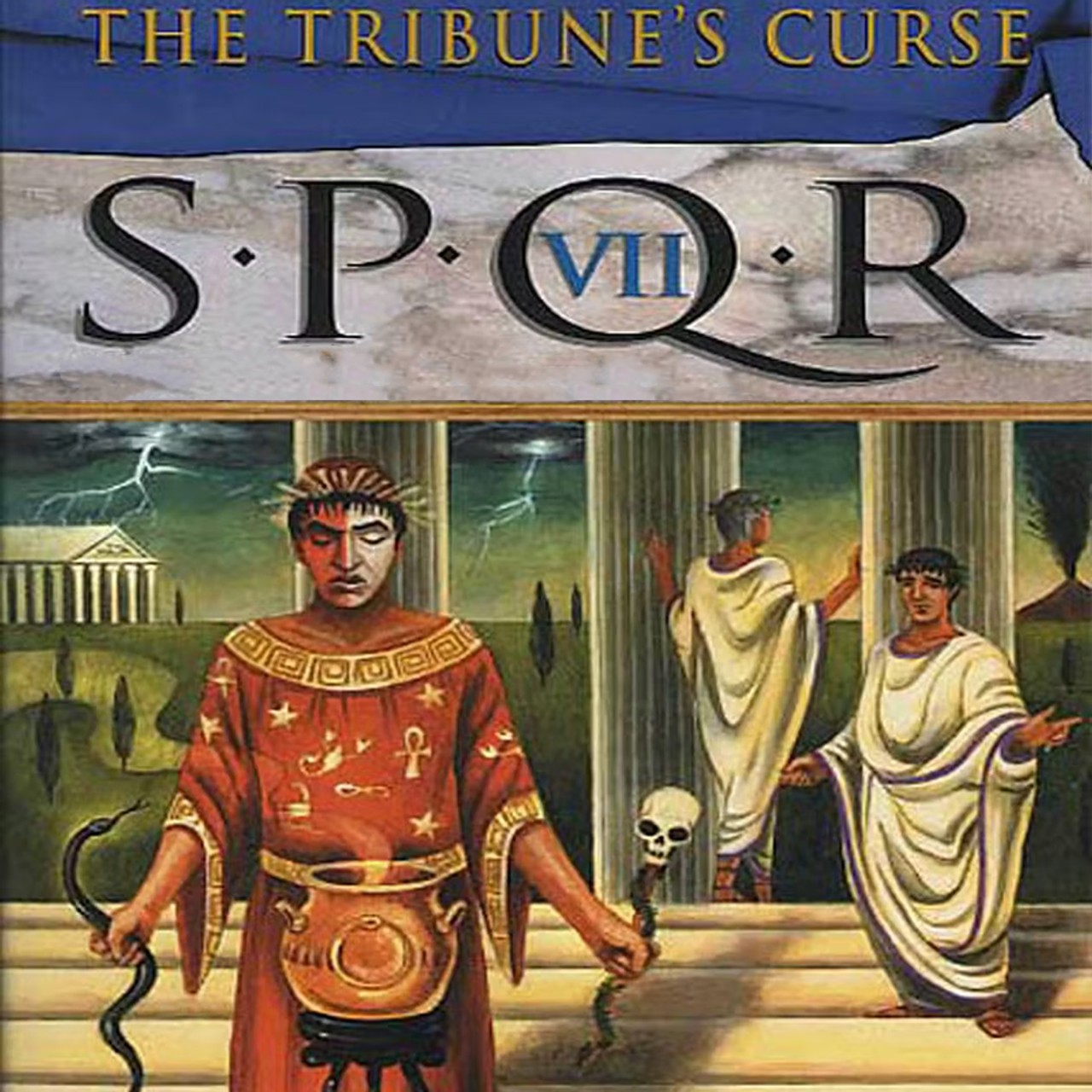 Audiobook cover for SPQR VII : the Tribune's Curse