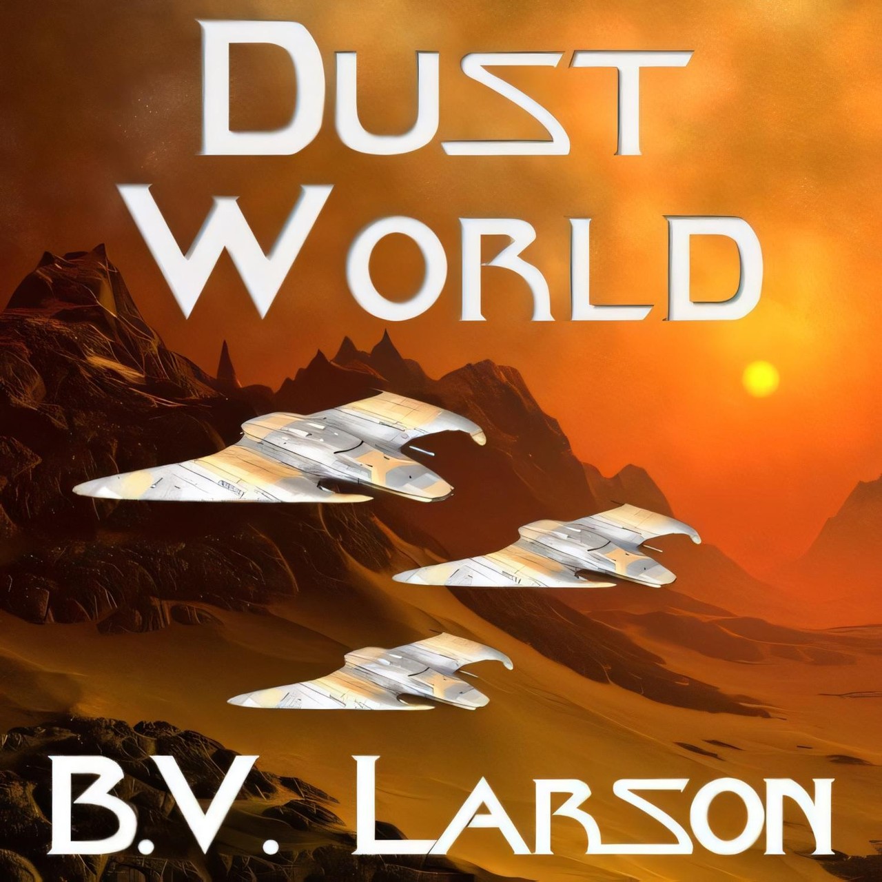 Audiobook cover for Dust World