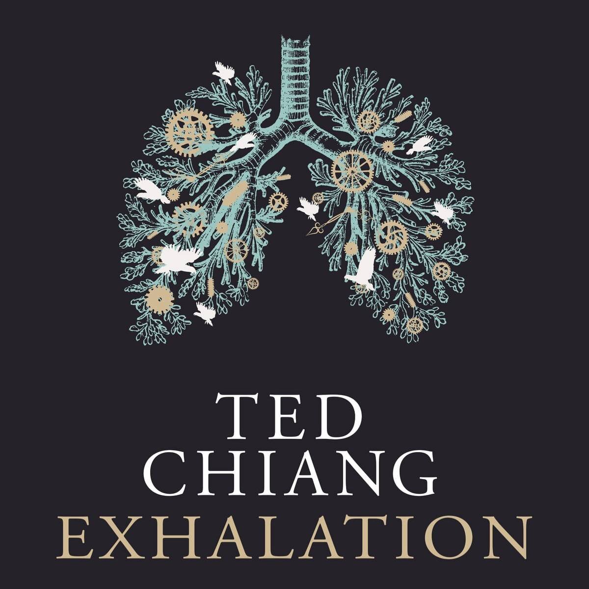 Audiobook cover for Exhalation
