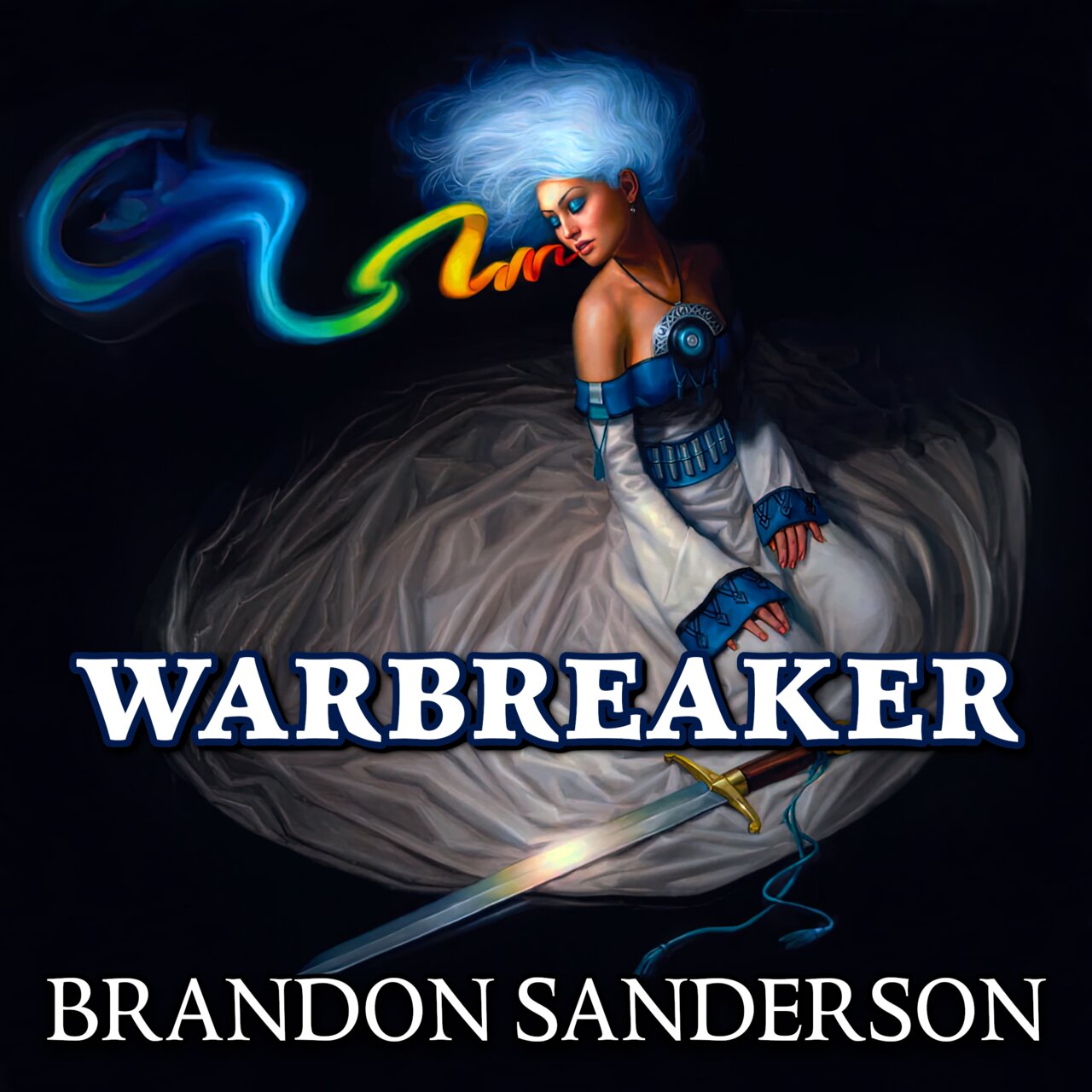 Audiobook cover for Brandon Sanderson 3 Books Collection Set. Arcanum Unbounded, Elantris, Warbreaker