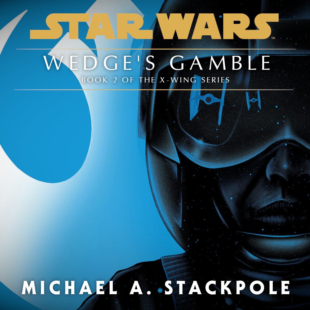 Audiobook cover for Star Wars: Wedge's Gamble