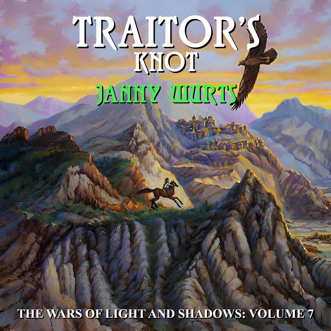 Audiobook cover for Traitor's Knot (Wars of Light & Shadow)